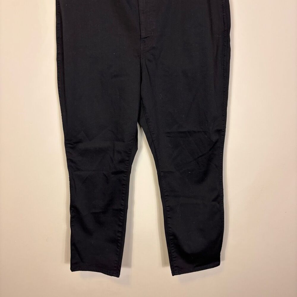 New J. Crew Black Curvy Vintage Slim Straight Leg Jeans Women's 34 - Picture 4 of 8